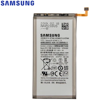 Samsung Oriģināls EB-BG975ABU Akumulators Samsung Galaxy S10+ S10 Plus SM-G9750 Patiesu Nomaiņa Tālruņa Akumulatora 4100mAh