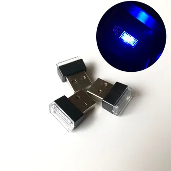 Auto USB LED Atmosfēru Gaismas Kia SORENTO Stinger Niro Karnevāls Ray Venga Turpināt Stonic SP Telluride