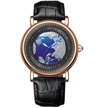 KIMSDUN jaunu zīmolu pulksteņi gaismas modes biznesa vīriešu Kvarca Skatīties Limited edition rokas Pulkstenis ar ādas siksniņu Reloj masculino
