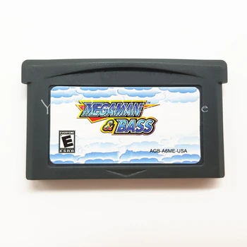 Mega ManSeries 32 Bitu Video Spēļu Piederumi Kārtridži Kartes Nintendo GBA NDS Konsoles
