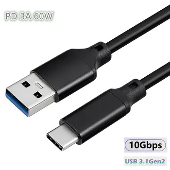 3.A 60W Tips-c Datu Kabelis USB 3.1 Mobilo Tālruni, Ātra Uzlāde-USB-C Lādētāja Vadu, Vads 0,3 m 0.5 m 1m 2m