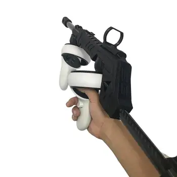 Magnētisko Pistoli Sastāva Oculus Quest 2 VR Šaušana Gun Stāvēt Ciešāku Spēlēšanas Pieredzi VR Austiņas Kontrolieris Spēļu Piederumi