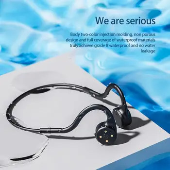 Lenovo X4 X5 Kaula Vadāmība Austiņu IPX8 Ūdensizturīgs Peldēšana Daivinga Austiņas Ar Micphone Iebūvēts Uzglabāšanas 8G MP3 Atskaņotājs