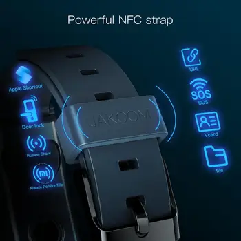 JAKCOM F2 Smart Zvanu Skatīties NFC Versijā Jauku nekā gt2 relogios digitais mobilo telefonu amoled skatīties band 6 4 nfc
