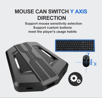1gb Spēļu Gamepad Audio Tastatūru, Peli Pārveidotāja Adapteris Kontrolieris Par PS4/PS3 Vienas 360/N-Slēdža Konsoles Piederumi
