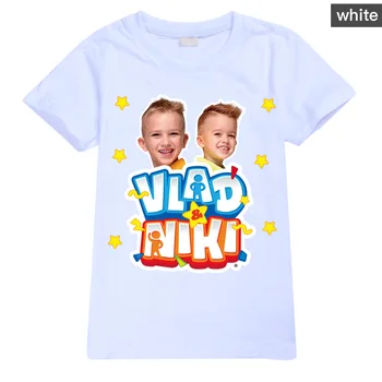 Vlad Niki Krekli Pusaudžu Zēnu Kokvilnas Zīdaiņu Zēnu Drēbes Princess T Krekls Pateicības Topi Meitenes Younth Apģērba 10 12 Tees