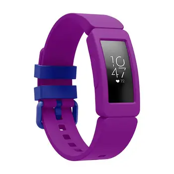 Rezerves Mīksta Silikona Siksna Fitbit ace 2 Bērni Smart Watch Band Classic Aproce Par Fitbit Inspire/Inspire AP Aproces
