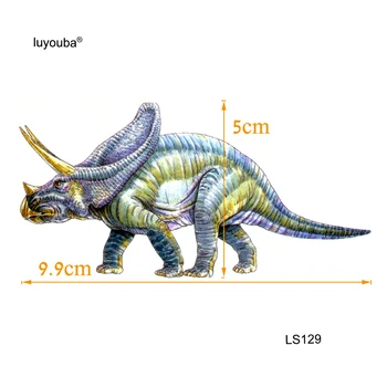 Dinozauru Triceratops Ūdensnecaurlaidīgus Pagaidu Tetovējumiem, Vīrieši Paleontology Dzīvniekiem Viltus Tetovējums Dizainparaugiem Tetovējums, Uzlīmes Pesca
