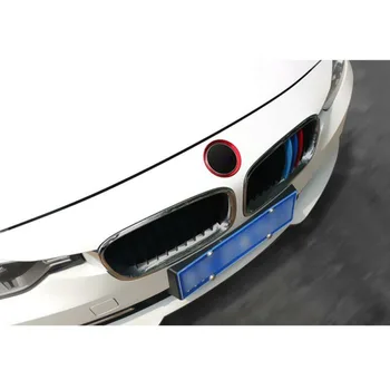 2 Gab. Metāla Priekšā, Aizmugurē Logo Gredzens Aptver Apdares 82 Mm 74 Mm, Emblēma, Logo Apkārtējo Gredzenu BMW F30 E90 3 4 Sērijas M3 M4