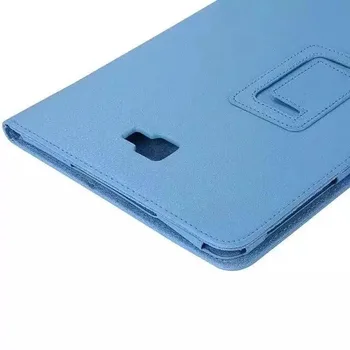 Līčija Modelis Case For Samsung Galaxy Tab 10.1 2016 SM-P580 P585 ar s pen 10.1 collu Flip Stends PU Ādas Vāks
