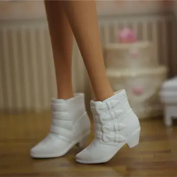 Modes 1 pāris Oriģinālās kurpes Barbie Lelle bjd 1/6 īss boot Sneaker Leļļu nams mērci Sandales mini cup
