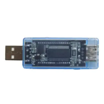 USB Testeri Voltmetrs 4V-30V 0-3A Lādētāja Jaudas Indikators Laika Displejs Mobilo Akumulatora Jauda Detektors