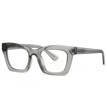 TR90 Vintage Brilles Sievietēm, Vīriešiem Laukumā Skaidrs, Brilles, Optiskās Brilles Rāmis Pārredzamu Lēcu, Briļļu Rāmja