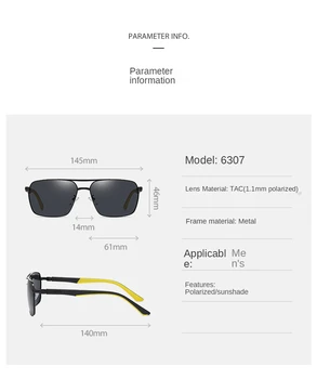Vīrieši Polarizētās Saulesbrilles, Aviācijas Modes Sakausējuma Stariem Zīmola Dizainere, Saules Brilles, lai Vīrieši Sievietes Ieplests UV400 Jaunu 2021 Toņos