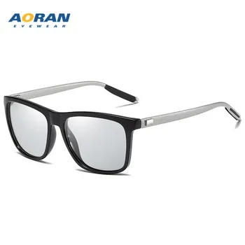 Taisnstūra polarizētās saulesbrilles sievietēm, vīriešiem 2022 zīmola dizaina augstas kvalitātes photochromic braukšanas brilles uv400 polaroid oculos