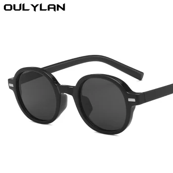 Oulylan Mazās Melnās Saulesbrilles Sievietēm Ir 2021. Ins Moderns Apaļā Saules Brilles Vīriešiem, Klasiskās, Braukšanas, Aizsargbrilles Slīpums Brilles UV400