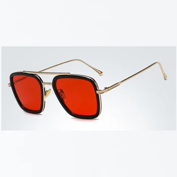 Augstas kvalitātes Dizaineru Saulesbrilles Cilvēks Sieviešu Braukšanas Brilles Retro UV Izturīgs, Kvadrātveida Saules brilles 09B-1