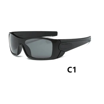 Calssic Lielgabarīta Saulesbrilles Vīriešiem Sporta Āra Zvejas Braukšanas Saules Brilles UV400 sprādziendrošas Goggle Brillēm