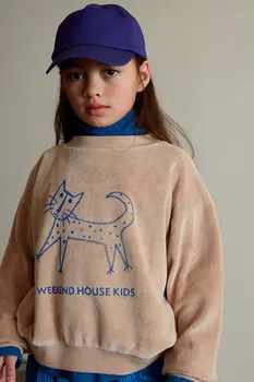 Kids Rudens ir 2021. WH Zīmola Hoodies sporta Krekli Toddler Zēnu un Meiteņu Kokvilnas Hoodies Jauno Dzimis Bērnu Drēbes Outwear