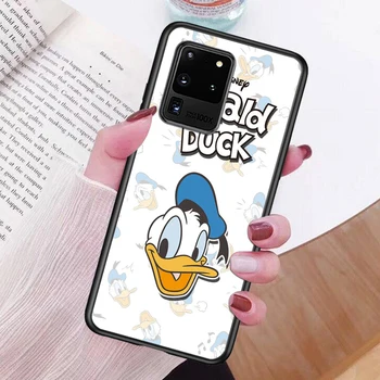 Disney Donald Duck Samsung Piezīme 20 10 8 9 M02 M31 S M60S M40 M30 M20 M21 M10 S F62 M62 M01 Ultra Pro Plus Telefonu Gadījumā