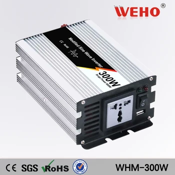 (WHM-300-) Modificētu sinuss viļņu 12v 24v 48v to110v 230v dc/ac power inverter 300w