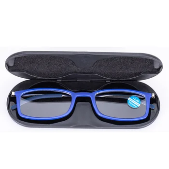 YOOSKE Ultra-plānas Grāmatas Lasīšanas Brilles Vīriešiem Anti Zilā Gaisma Lasīšanas Brilles Sieviešu Portatīvo Nerūsējošā Tērauda Uzlīmes uz telefoniem