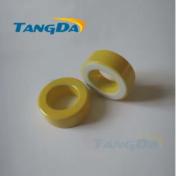 Tangda Dzelzs pulveris serdeņi T94-26 OD*ID*HT 24*14*8 mm 70nH/N2 75ue Dzelzs putekļu kodols Ferīta Toroid Core toroidal dzeltens balts