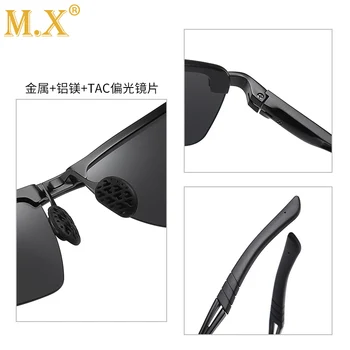Mx Ir 2021. Alumīnija Magnija Bez Apmales Saulesbrilles Vīriešiem Polarizētās Augstas Kvalitātes Laukumā Bezrāmju Saules Brilles Zīmola Dizaineru Brilles